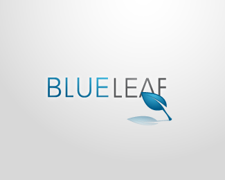 Blue Leaf Logo - Logopond - Logo, Brand & Identity Inspiration (Blue Leaf (Revised))