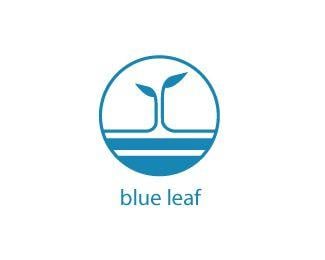 Blue Leaf Logo - Blue Leaf Designed by Katelyn Shibley | BrandCrowd