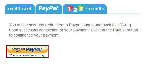Paypal.com Logo - How to add paypal | 123 Reg Support