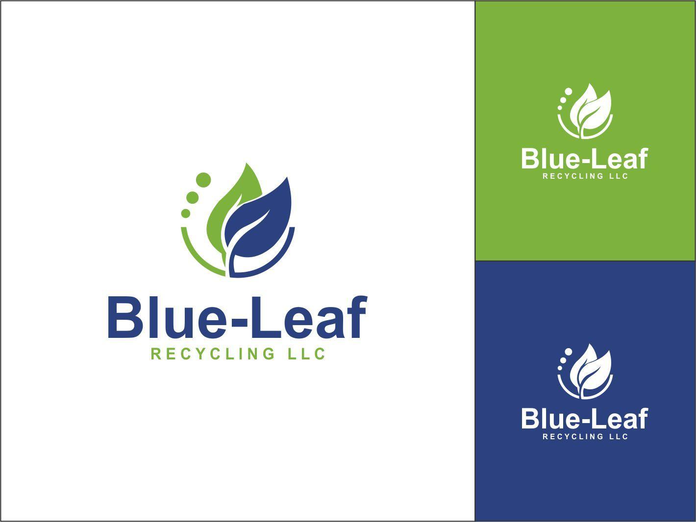 Blue Leaf Logo - DesignContest - Blue-Leaf Recycling LLC blueleaf