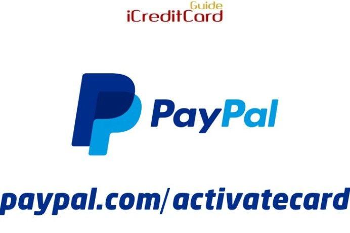Paypal.com Logo - Card Activation - iCreditCard.guide