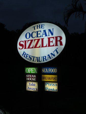 Sizzler Logo - logo of The Ocean Sizzler, St Lucia