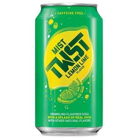 Mist Twist Logo - Mist Twst Lemon Lime Soda Ready to Drink Lemon Lime Flavor 12 Pack ...