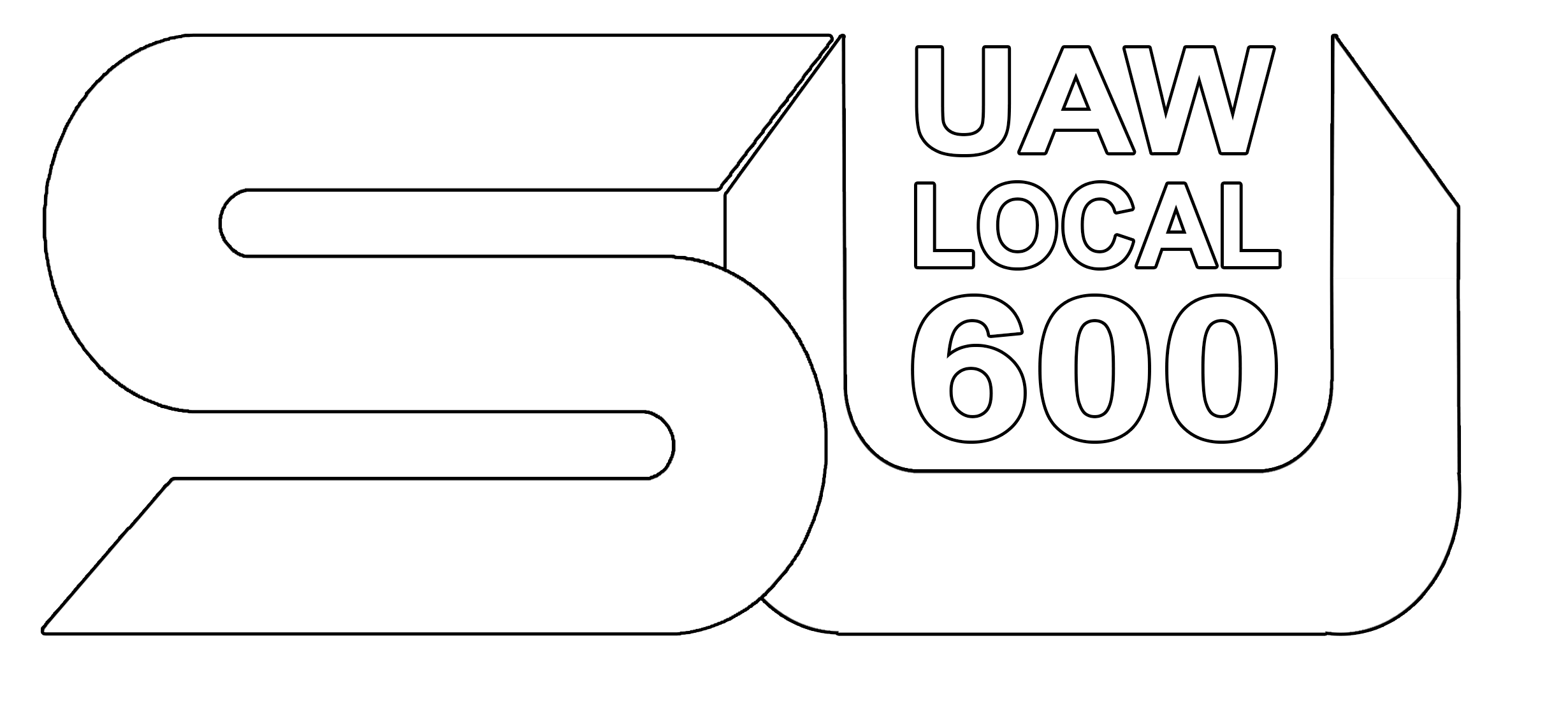 Local 600 UAW Logo - Local 600 Steel Unit