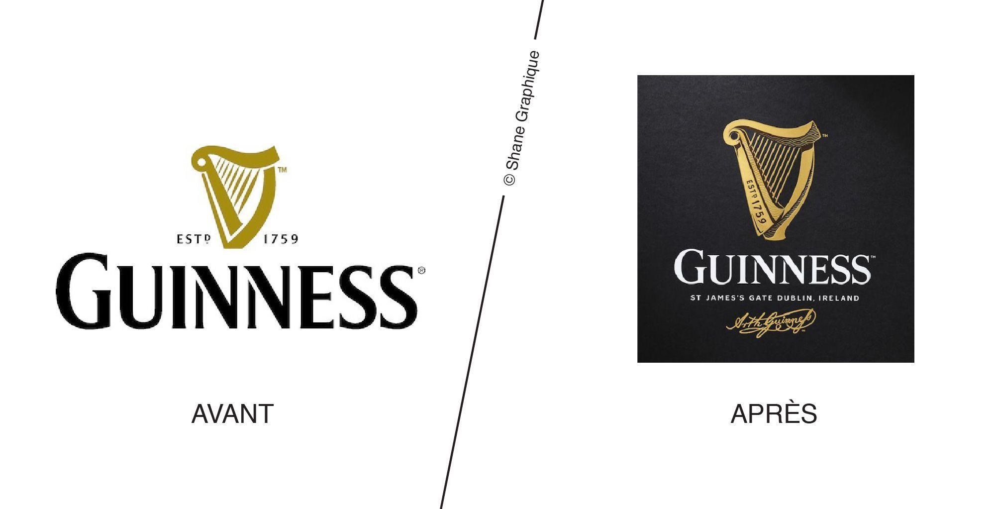 Guinness Beer Harp Logo - Guinness renouvelle son logo : vive la harpe ! | Black Stuff ~ P ...