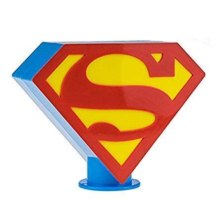 Superman Money Logo - DC Comics Superman Logo Money Bank: Amazon.co.uk: Kitchen & Home