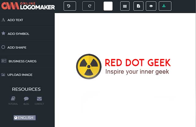 14 Dot Logo - Awesome FREE Online Logo Maker Websites Dot Geek