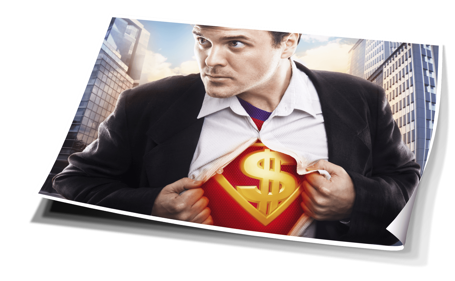 Superman Money Logo - Superman & a Fist Full O' Cash! | urhomeinsider