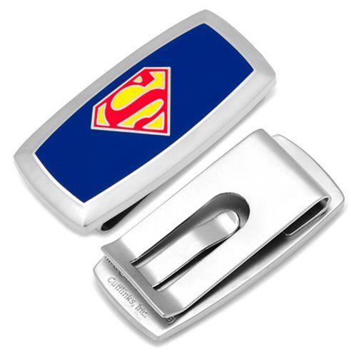 Superman Money Logo - Superman Shield Logo Cushion Money Clip - Entertainment Earth