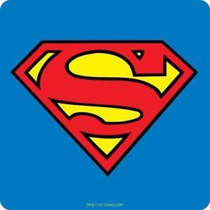 Superman Money Logo - NEW SUPERMAN LOGO COASTER RETRO DRINKS MAT DC COMICS SMALLVILLE ...