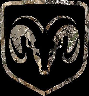 Camo Ram Logo - DODGE RAM AMERICAN Flag Pick Up Off Road Southern Truck Diesel Decal ...