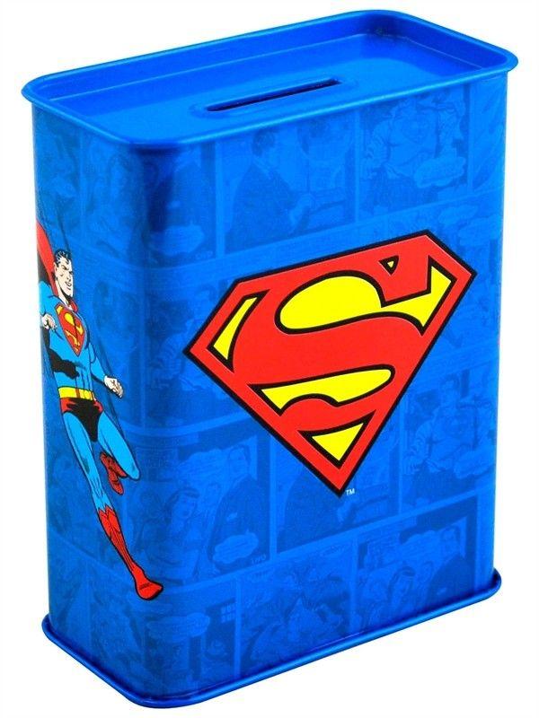 Superman Money Logo - Superman Logo - Money Bank - DC-Comics Superman 11 cm