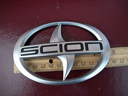 Toyota Scion Logo - Amazon.com: OEM TOYOTA SCION TC XB XD REAR HATCH EMBLEM 75441-12A20 ...