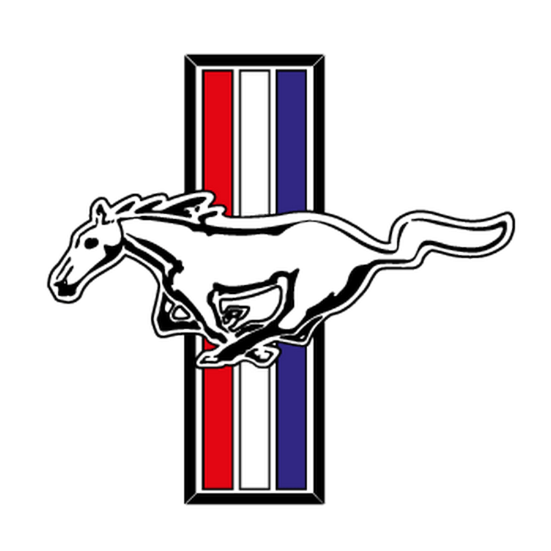 Ford Mustang Logo - Sticker Ford Mustang logo