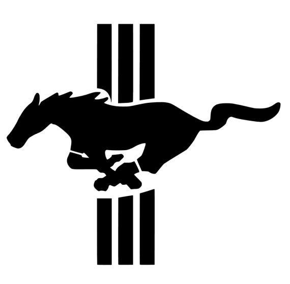 Black Ford Mustang Logo - Ford Mustang Logo - Something to Craft About | Something to Craft ...