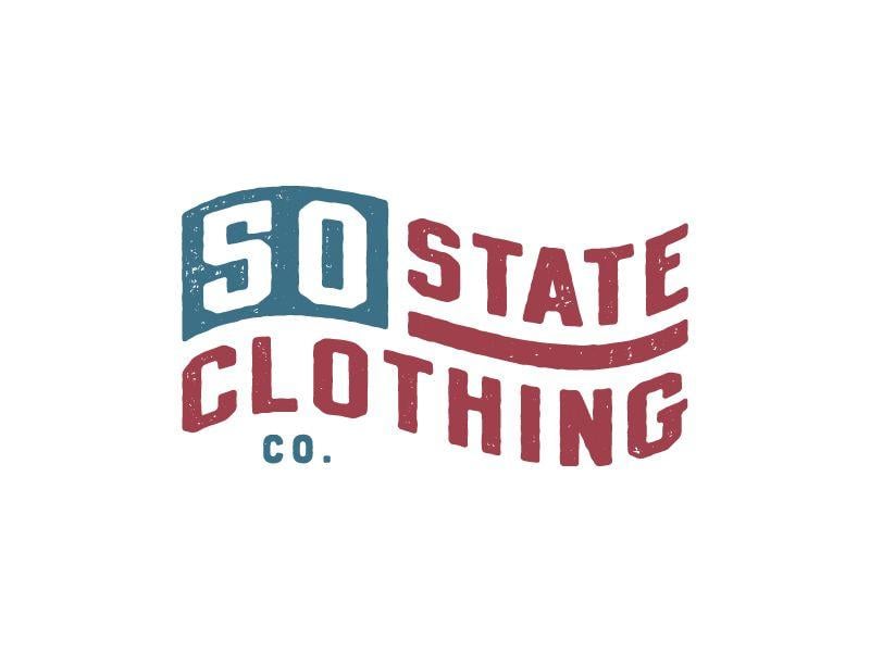 American Brand of Clothing Logo - 50 State Clothing Logo by Vando Sanchez | Dribbble | Dribbble