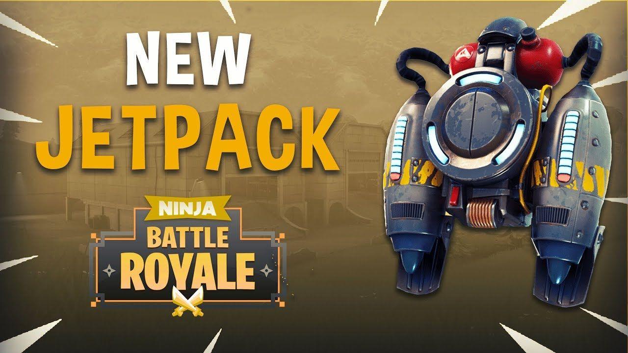New Fortnite Battle Royale Logo - New Jetpack! - Fortnite Battle Royale Gameplay - Ninja - YouTube
