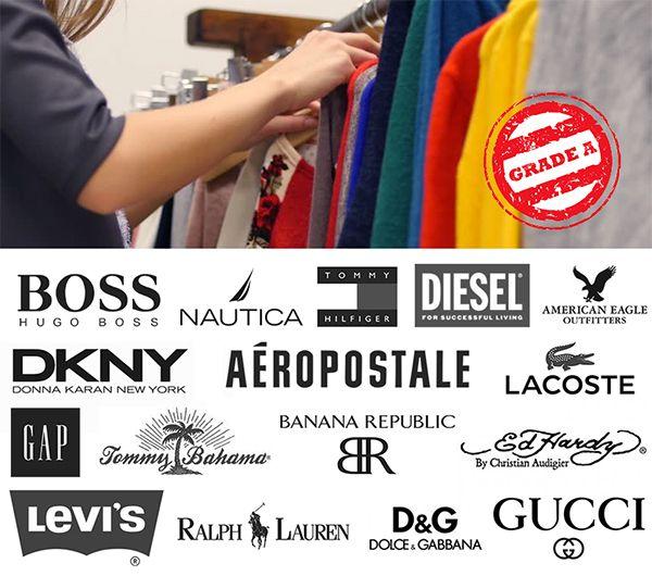 American Brand of Clothing Logo - American brands clothing grade A. Liquidaciones Ropa de Marca