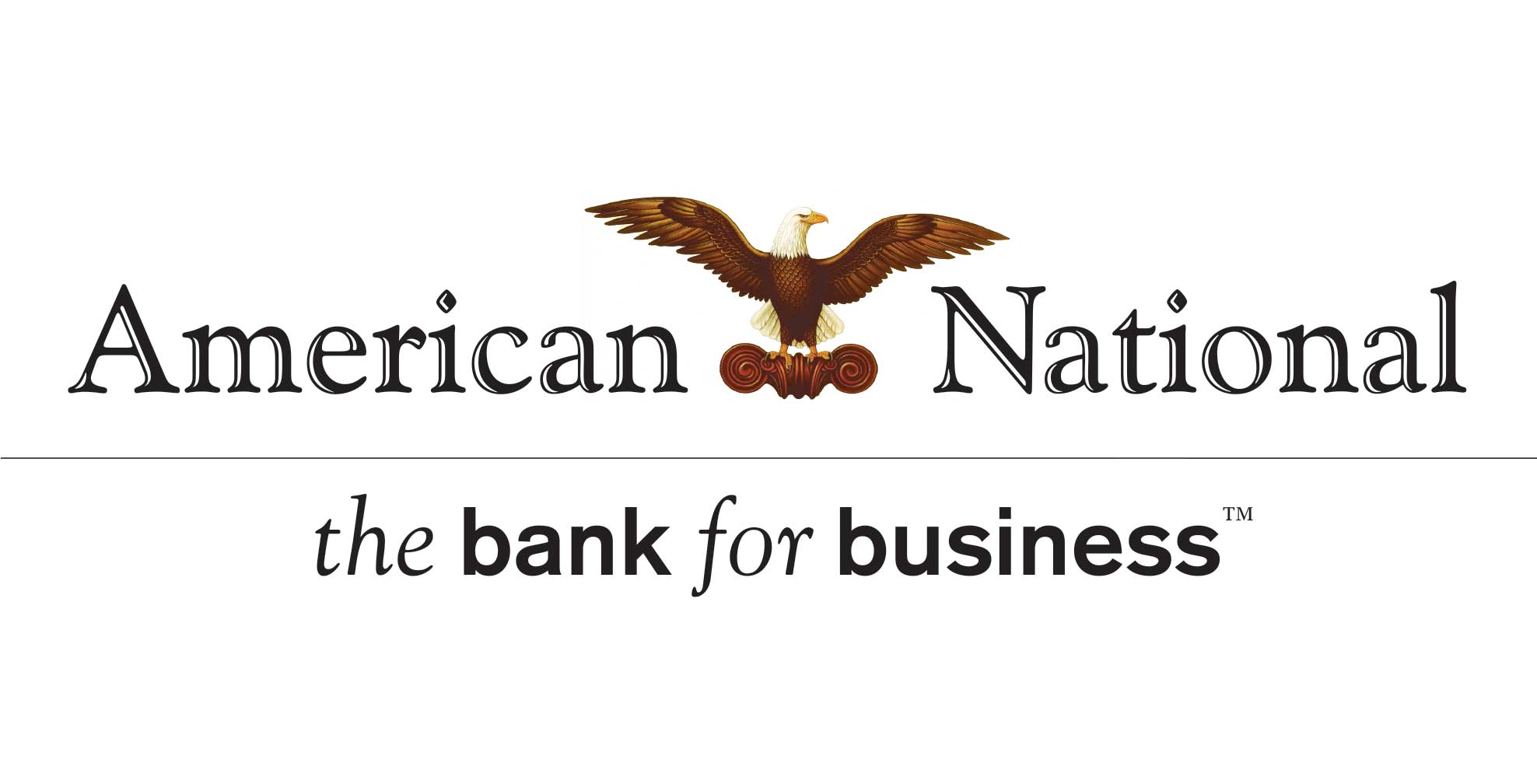 American National Logo - American National Bank - Crosby Associates - Chicago