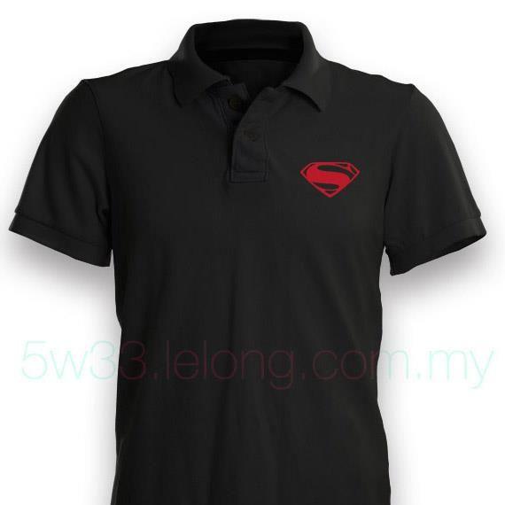 Red Steel Logo - Man Of Steel Red Logo Polo Shirt (end 2 29 2020 12:00 AM)