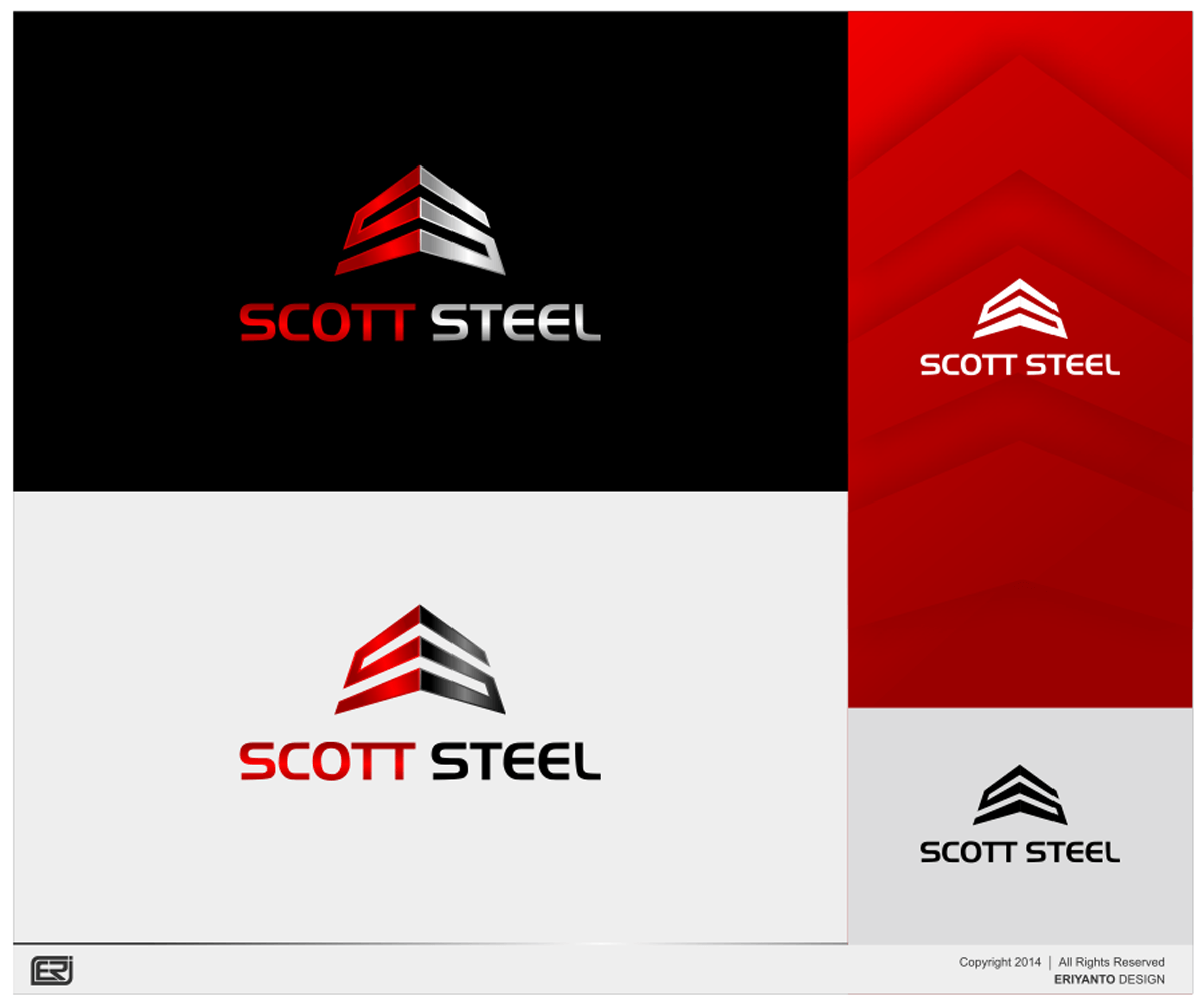Red Steel Logo - Steel Logo Design for Scott Steel by Erigraphic | Design #5053668