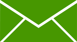 Green Email Logo - Contact Cloud Library (PCL)
