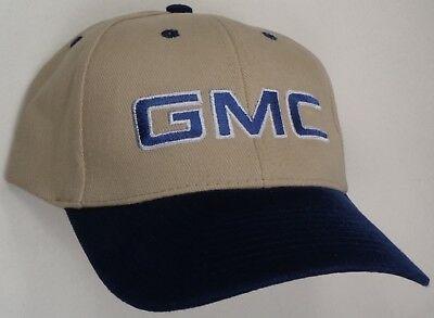 Navy GMC Logo - GMC TRUCK LOGO Two - Tone Value Cap Grey Silver Black New Baseball ...