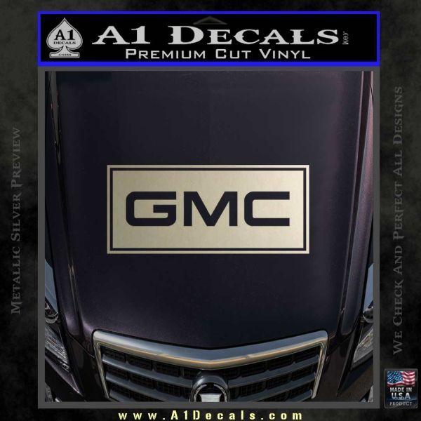 Navy GMC Logo - GMC Logo Decal Sticker RT A1 Decals