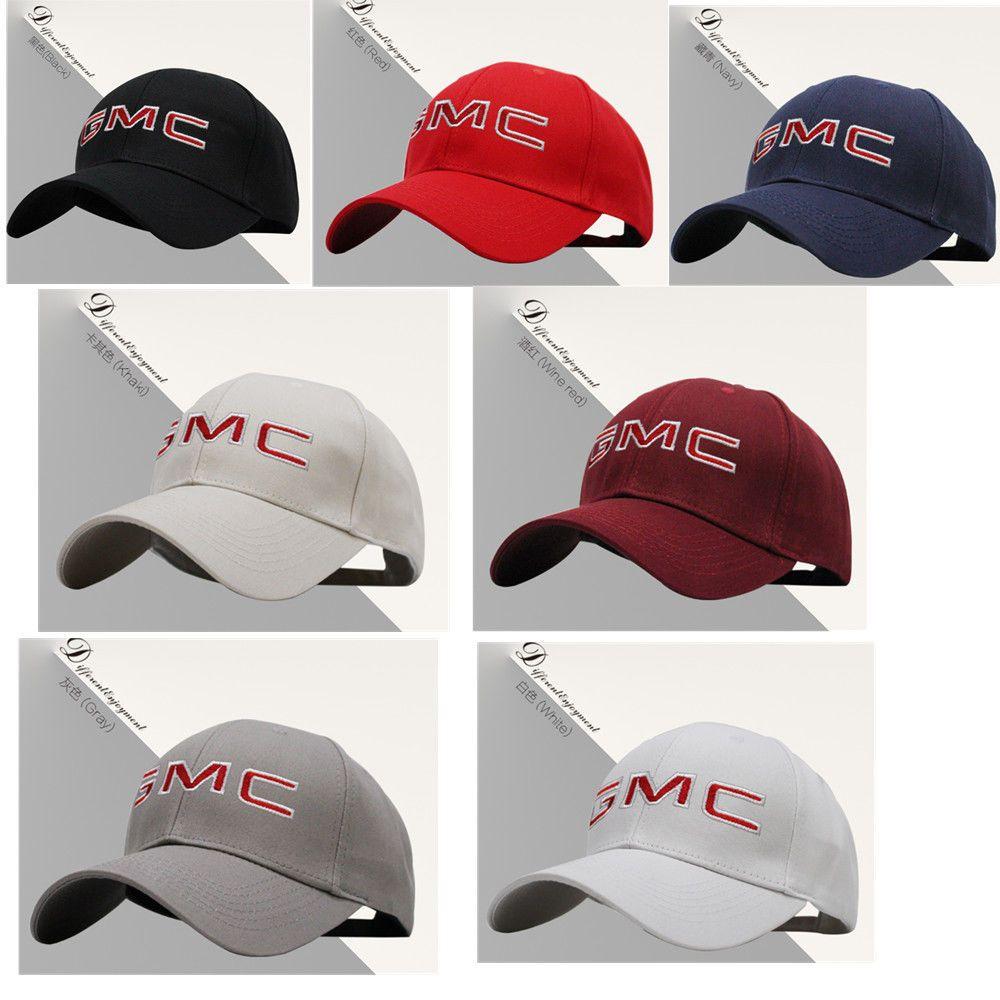 Navy GMC Logo - New Fashion Chevrolet GMC Logo Embroidery Baseball Cap Adjustable ...