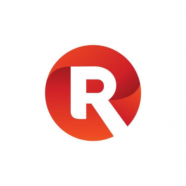 Letter R Red Circle Logo - Letter r circle logo vector Vector | Premium Download