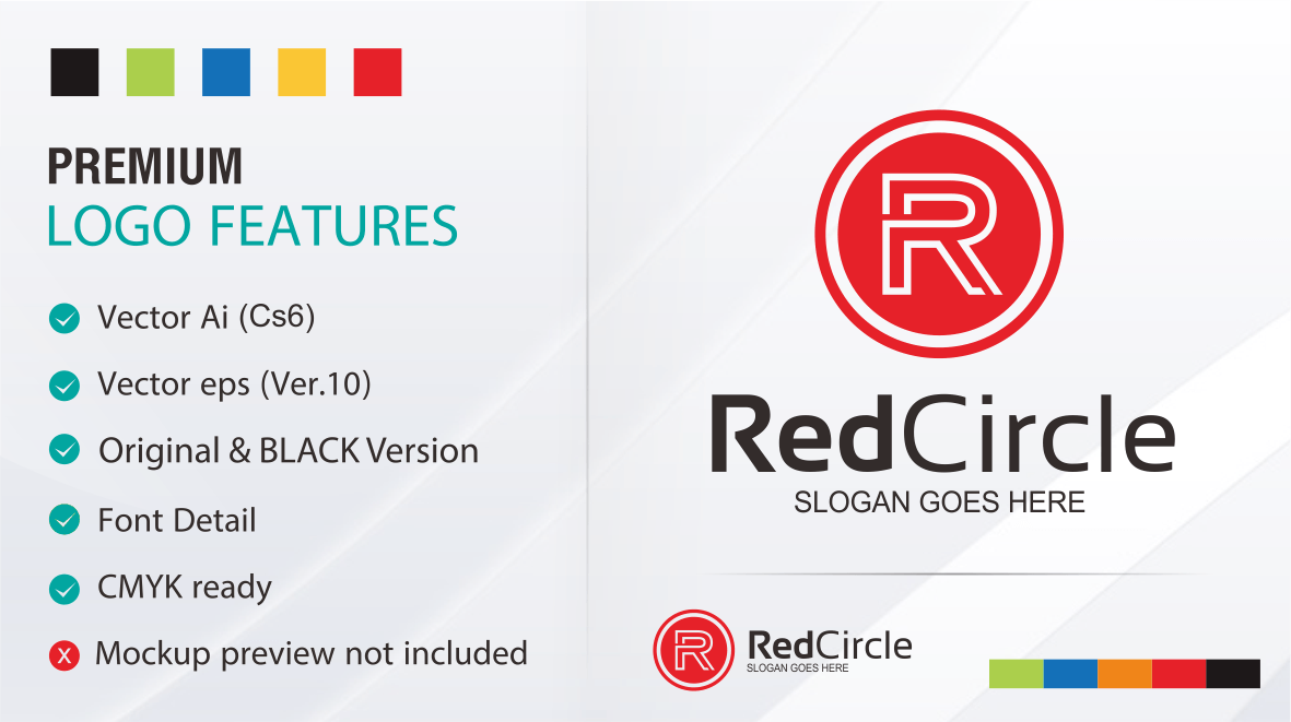 Red Letter R Logo - Red - Circle - Letter R Logo - Logos & Graphics