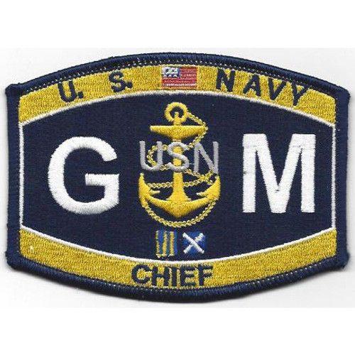 Navy GMC Logo - GMC Chief Gunner's Mate Rating Patch | Ratings Patches | Navy ...