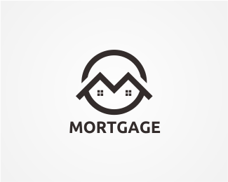 Mortgage Logo - Mortgage Letter Logo Designed