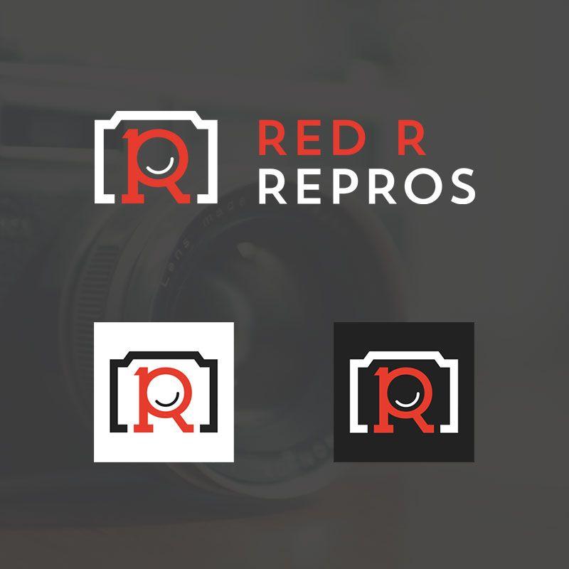 Red Letter R Logo - Red R Repros - Fiona Robertson Graphics