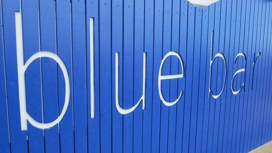 Blue Bar Company Logo - Blue Bar 2 of Blue Bar Beach Club, Calella