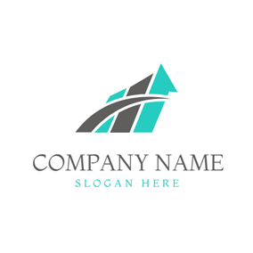 Blue Bar Company Logo - Free Finance & Insurance Logo Designs | DesignEvo Logo Maker