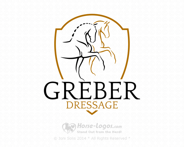 Dressage Logo - Logo: Horse Logo for Greber Dressage | Logorium.com