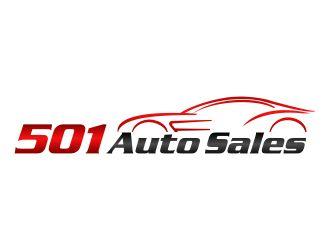 Auto Sales Logo - 501 Auto Sales LLC logo design - 48HoursLogo.com