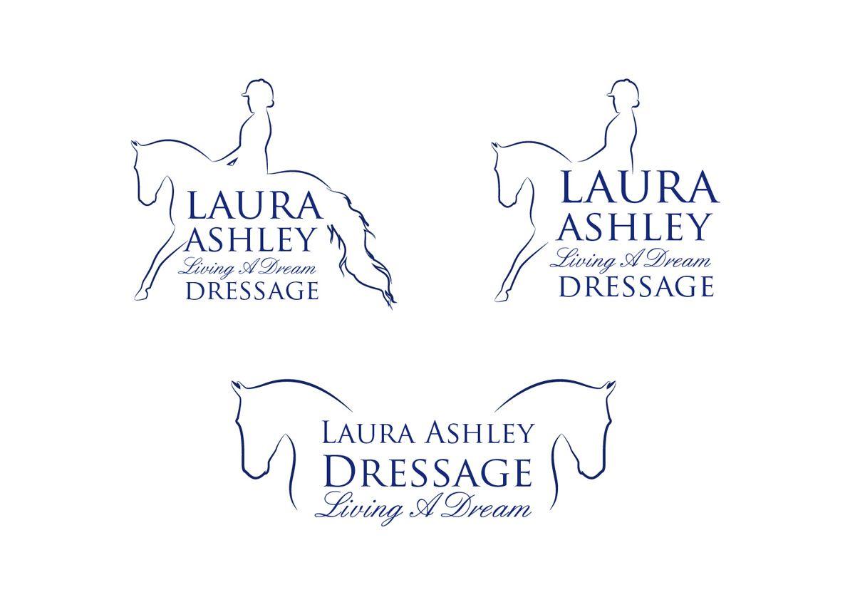 Dressage Horse Logo - Elegant, Playful, Horseback Riding Logo Design for Laura Ashley ...