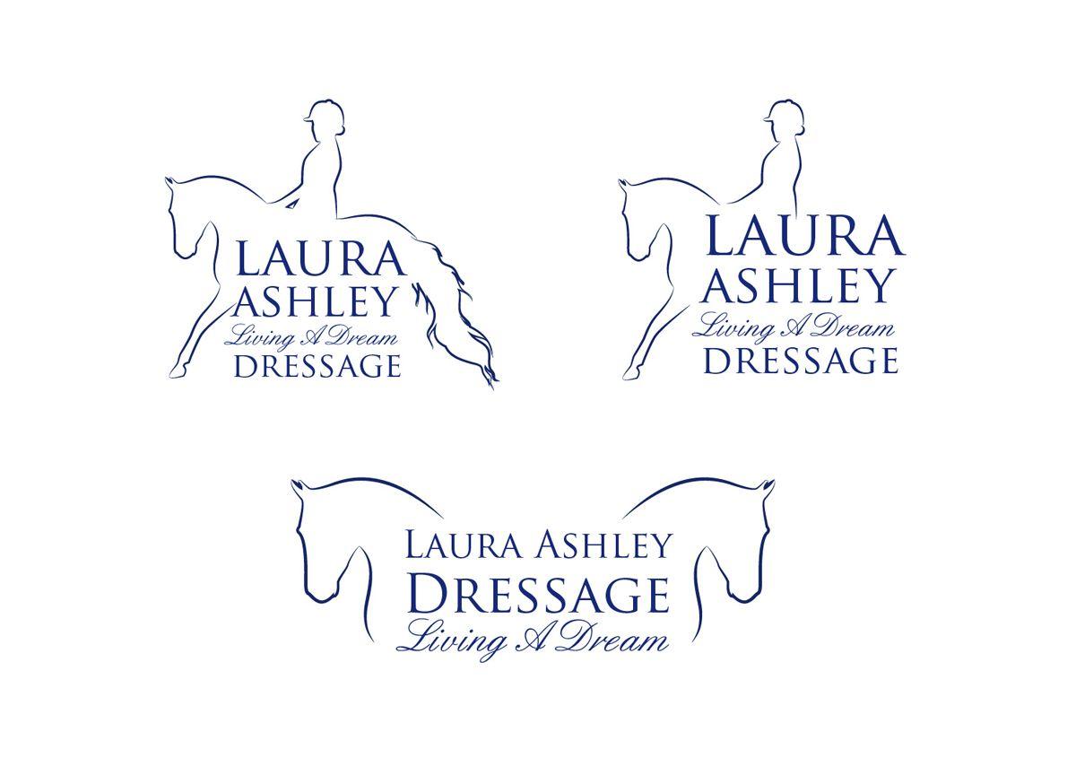 Dressage Logo - Elegant, Playful, Horseback Riding Logo Design for Laura Ashley ...