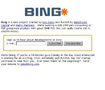 Bing Old Logo - Microsoft 'Bing' Would Bring New Life to Old Domain | PCWorld