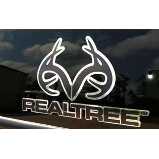 Realtree Antler Logo - Realtree Camo Graphics REALTREE ANTLER LOGO DIE CUT DECAL 4IN X 6IN