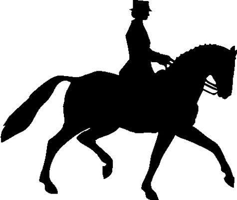 Dressage Horse Logo - Horse & Equestrian DVDs