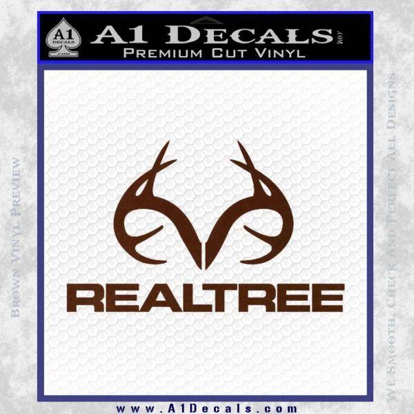 Realtree Antler Logo - Realtree Decal Sticker Antlers Camo A1 Decals