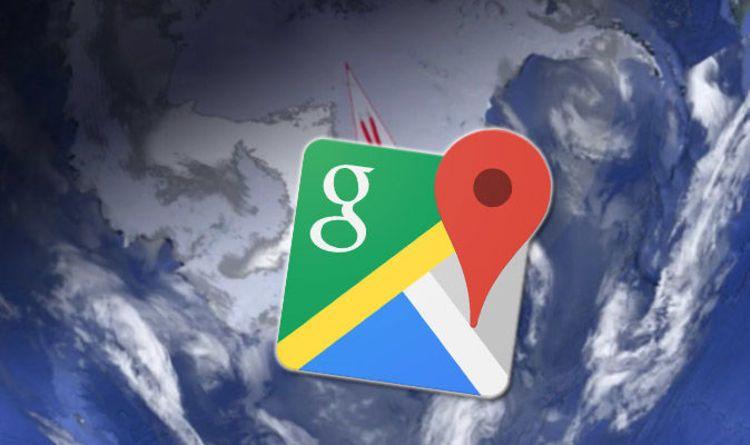 Blue and Red X Logo - Google Maps: Red X in Antarctica conspiracy theories. Travel News