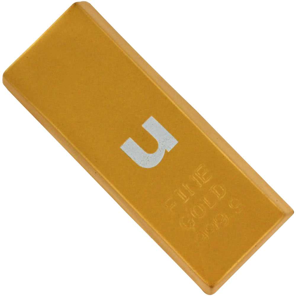 Gold Bar Logo - Promotional Gold Bar Stress Relievers with Custom Logo for $2.20 Ea