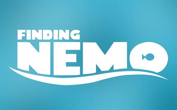 Disney Pixar Finding Nemo Logo - logo Finding Nemo | For The Littles | Finding Nemo, Logos, Movies
