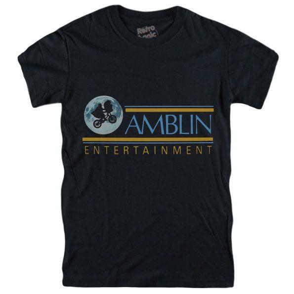 Amblin Entertainment Logo - AMBLIN ENTERTAINMENT T-shirt – Retro Magic Store