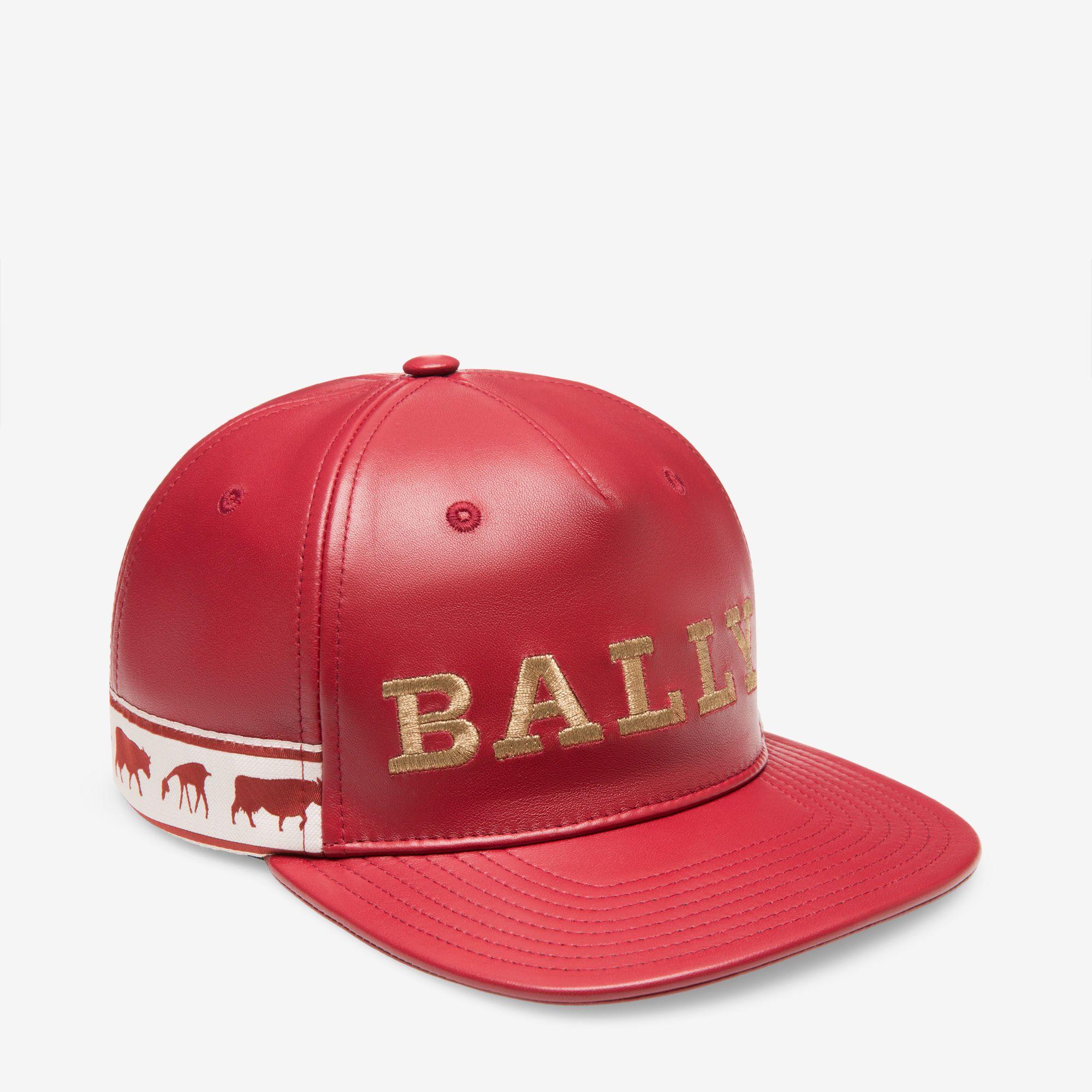 Bally Cow Logo - BALLY ANIMALS BASEBALL CAP| Men's Hats | Bally Animals Collection