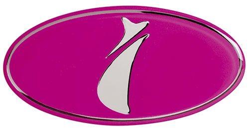 STI Logo - Scoobyparts - Subaru STi 'i' Grille Badge/Emblem - Pink - Impreza 01 ...